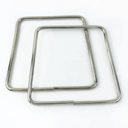 2Pcs Deepeel 12cm Metal Square Ring Bag Handles Purse Frame Kiss Clasp Women Handbag WovenBag Handle Replace Bags Accessories