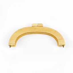 1Pc 20/25cm Wooden Purse Frame Handbag Handle Woven-Bag Closure Kiss Clasp Bag Wallet DIY Handmade Sewing Brackets Accessories