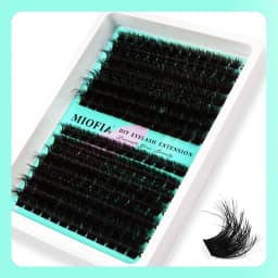 New 14/30 Rows DIY 5D Fluffy Lash Clusters 30D-150D Thick Eyelash Clusters Individual Lashes 10-18mm Cluster Eyelash Extension