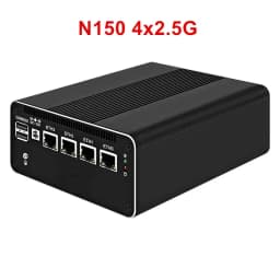 Topton Solid Firewall Mini PC 2x 10G SFP+ 4x/8x 2.5G LANs Twin Lake Intel N150 DDR5 NVMe Proxmox pfSense Network Homelab Server