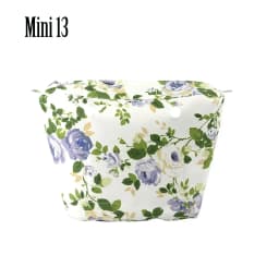 TANQU New Colorful Waterproof Inner Lining Insert Zipper Pocket for Classic Mini Obag Canvas  Inner Pocket for O Bag