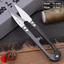 FLYSAND Fishing Scissors Multicolor Trimming Sewing Scissors Nippers U Shape Clippers Yarn Stainless Steel Embroidery Craft