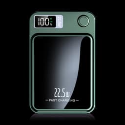 2-in-1 Wireless Magnetic Power Bank Fast Charging Portable PD 22.5W 10000mAh 5000mAh LED Power Display for iPhone 17/16/15/14 Samsung