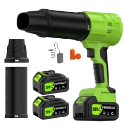 Firenheip Blower, Cordless Electric Leaf Blower,Equipped with a large-capacity lithium battery, it delivers high air volume and
