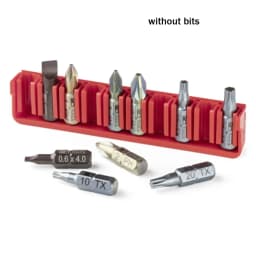 PB Swiss Tools PB 971.C6 and E6 Empty Modular BitBlock Holder Plastic Storage Rack Holds 10PCS 1/4" C6 & E6 Screwdriver Bits