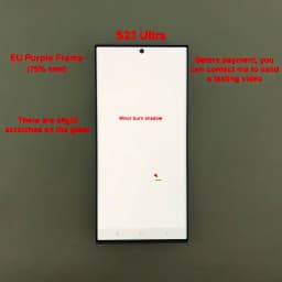 100% Testing for Samsung Galaxy S23 Ultra LCD S918E S918B/DS Display Touch Screen Digitizer Replacement with Defective Screen
