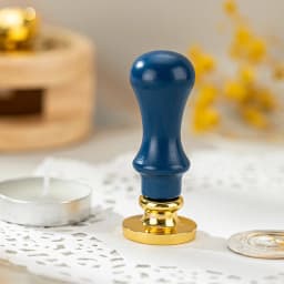 Wax Seal Stamp DIY Handmade Art Tools Fire Paint Stamp Handle Antique Metal Sealing Rosewood Handle Wedding Invitations SB024