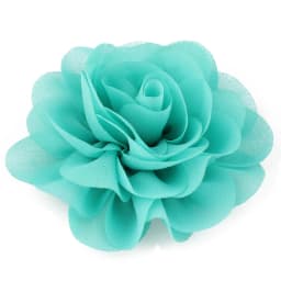 10pcs/lot 20colors 8.5cm Chiffon Petals Poppy Artificial Rolled Rose Fabric Flowers For Wedding Bridal Bouquets Decoration