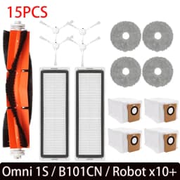 For xiaomi x10 plus accessories Mijia Omni 1S B101CN Robot Vacuum Main Side Brush Filter Mop Dreame L10s Ultra / S10 Pro Parts