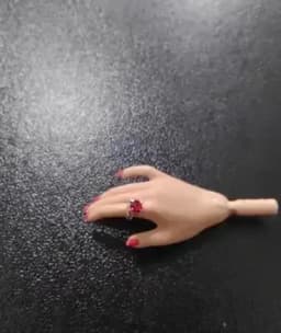 Need 15 days process time New Handmade jewelry Toy rings Crystal diamond accessories for your 1/6 scale BB FR dolls BBMOD15