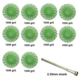 9Pcs Radial Bristle Disc Kit Abrasive Brush Elastic Detail Polishing Abrasive Wheel for dremel Rotary Tool Accessories