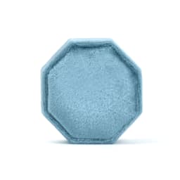 Velvet Ring Box Round Octagonal Ring Box Manufacturers Wholesale Box Proposal Three Rings Box Can Print Logo