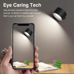 LED Wall Sconces, Mounted Lamps with Rechargeable Battery Operated Dim 3 Brightness Removable Charging 360°Rotate Magnetic Ball