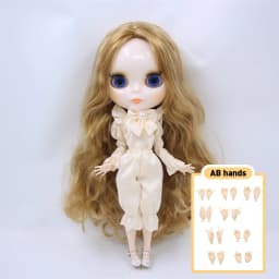 ICY DBS Blyth 1/6 bjd dolls joint body custom face colorful hair Contains clothing and shoes special