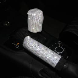 Car Steering Wheel Cover Elastic Handle Cover colorful bronzing Universal 37/38cm Diamond BlingBling steering wheel accessories