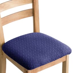 Durable Stretch Jacquard Dining Room Chair Seat Covers Removable Washable Elastic Upholstered Dining Chair Cushion Slipcover