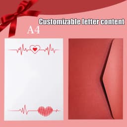 DIY Custom Envelopes Letter, Valentine's Day Letter Customization, Friend Blessing Letters, Company Documents Print, Mail a Lett