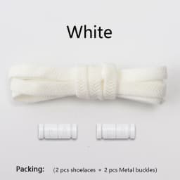 Colorful Capsule Lock Shoelaces Without ties Elastic Laces Sneakers No Tie Shoe laces Kids Adult Flat Quick Shoelace for Shoes
