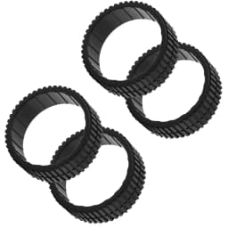 Anti-Slip Caster Wheels Tire For IRobot Braava 380 380T 320 321 345 6050 385 375 375T Mint Plus 4200 4205 5200 Vacuum Cleaner
