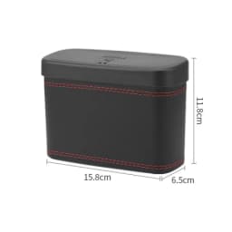 Multi-functional Car Trash Bin Hanging Vehicle Garbage Dust Case Universal Backrest Storage Box Pressing Trash Can Accessories