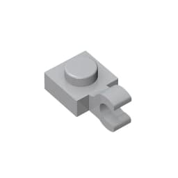 Gobricks GDS-813 PLATE 1X1 W/HOLDER VERTICAL compatible with lego 6019 61252 children's toys Assembles Building Blocks Technical