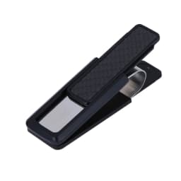 Stainless Steel Wallet Clip Multipurpose Double Sided Credit Card Holder Lightweight Portable Durable Alloy for Business Travel