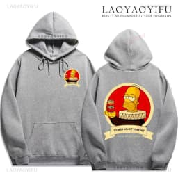 Duff Beer Hoodie Funny The Simpsons Duff Classic Beer Graphic New in Hoodies & Sweatshirts Pullover Sweatshirts Men Women Tops