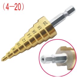 5In1 Air Conditioner Copper Pipe Expander Swaging Drill Bit Set Swage Tube Expander Soft Copper Tubing Tools