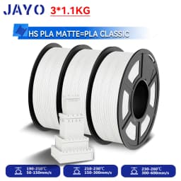 JAYO 3.3KG High Speed Matte  PLA=PLA Classic Filament 1.75mm 30mm/s - 600mm/s Print Range High Flow Speedy PLA Printer Filament