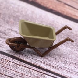 1Pc 1:12 Dollhouse Miniature Cart Trolley Mini Trailer Farm Tool Model Garden Furniture Decor Toy