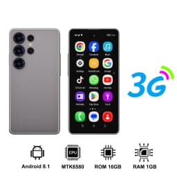 SERVO Mini Android Smartphone Built in Stylus 3G Cellular 4" Display 16GB ROM Tiny Mobile Phones Face Unlock GPS WIFI Play Store