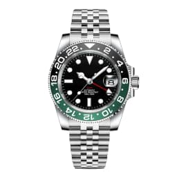 Corgeut 40mm Men's Custom logo NH34 Watch - Custom Logo. Customizable Strap, Dial, Engravings. Auto, Cal, Mech, Sapphire Glass
