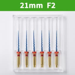 Dental Super Files Blue Rotary File Nickel Titanium Metal Root Canal File Endodontic Equipment 21/25/31mm S1/S2/F1/F2/F3/F4/F5