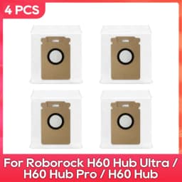 Fit for ( Roborock H60 Hub Ultra / H60 Hub Pro / H60 Hub ) Dust Bag Filter Vacuum Cleaner Parts Accessories Replacement