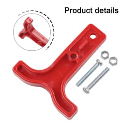 10 Pack Plastic T-Handles 50A 600V For Style Plug Handles For Forklift Truck Connector Handles Power Tools Accessories