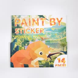 Mr Paper 14sheets/bag Sticker Book Students' Handmade 3D Geometric Collage DIY Stickers Early Educational Stickers For Journal