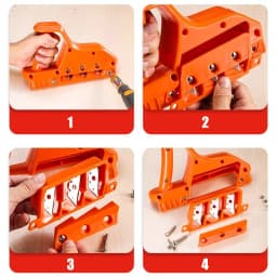 Plasterboard Quick Cutter Replace Blade Gypsum Board Hand Plane Drywall Edge Chamfer 45°/60° Woodworking Trimmer Accessories