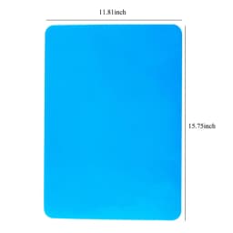 Silicone Mat for Resin Molds, 1 PCS 15.7' X 11.7' Playdough Mat, Silicone Mats for Crafts, Jewelry Resin Molds Mats, for Resin