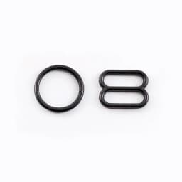 50Set 6-20mm Bra Bikini Buckle Metal Strap Buckles Underwear Sliders O D Rings Clasp Clothes Buttons Hook DIY Sewing Accessories