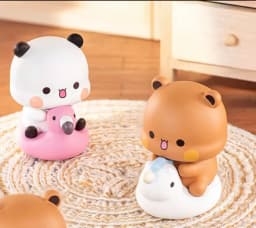 In Stock Genuine Bubu And Dudu Panda V3 Couple Daily Life Series Blind Box Trendy Model Toy Kawaii Doll Mystery Ornament Gift