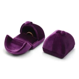Wedding Ring Box Magnetic Closure Luxury Pair Ring Box for Earrings Necklaces Holder Bracelets Bangles