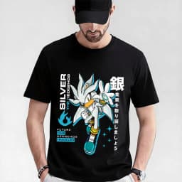 Tails The Fox 0319 Shadow the Hedgehog Gift t shirt for Anime lover Cartoon Sonic Graphic Tee Y2K clothes All size Tops S-6XL