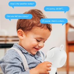 CLOUDRAKER Smart AI Voice Recognition Robot Early Education Toys for Kids Speech Interactive Telling Stories Companion Chatbot