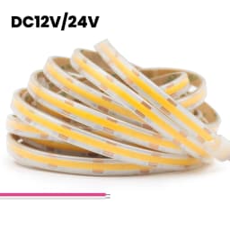IP68 Waterproof COB LED Strip Lights 12V 24V 480Leds/M High Density Flexible Diode Tape Light RA90 3000K 4000K 6000K Room Decor