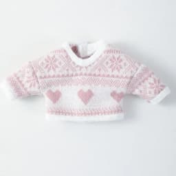 Obitsu 11 Doll Clothes Knitted Tops Snowflake Love Cardigan Cute Vest For OB11 Dolls Accessories Soft Coat For 1/12Bjd Dolls