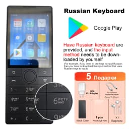 Qin F22 Duoqin Mini Smartphone Android 11 No Camera Touch Screen 4G Phone 2.8 Inch MTK6739 2GB+16GB 3GB+32GB WiFi Bluetooth