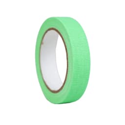 5Meter 6 Colors Neon Gaffer Cloth Tape Fluorescent Rainbow Color Party Non-Reflective Glow in The Dark Tape Under UV Black Light