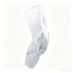2-Pack Knee-Mounted Protective Gear, Breathable Mesh Polyester Blend Anti-Collision Compression Knee Sleeves with Upgraded Impact-Absorb Pads for Basketball, Running