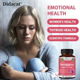 Menopause Relief Capsules - Improves Metabolism, Support Weight Management, Hot Flashes, Night Sweats Mood Supplements for Women