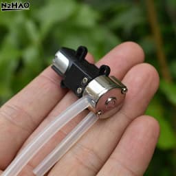 1PC DC 3V 3.7V Micro Peristaltic Pump Squeezing Dosing Pump Mini N20 Full Metal Gear Metering Pump Lab Analytic DripFlow Control